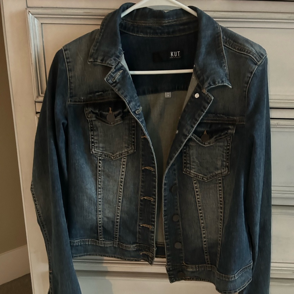 Womens Kut from the Kloth Jean jacket. Excellent condition